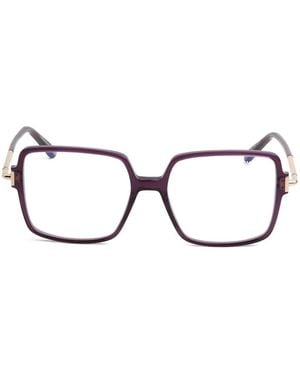 Tom Ford Gafas Con Montura Cuadrada - Morado