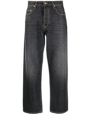 Golden Goose Golden M's Pant Cory Loose Skate Medium Washed Denim - Grey