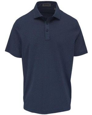 G/FORE Geo All Play Poloshirt - Blau