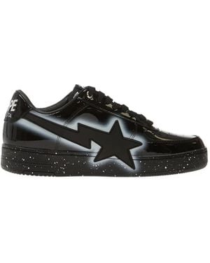 A Bathing Ape Bape Sta Os 2 Trainers - Black