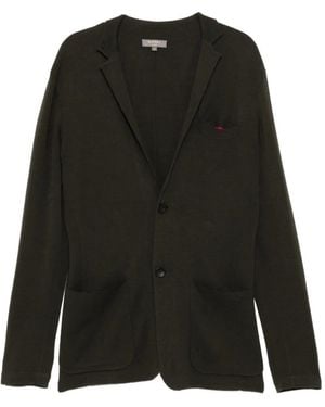 N.Peal Cashmere Marlborough Jacke - Schwarz