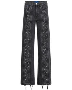 KARL LAGERFELD Vaqueros Con Cordones - Gris