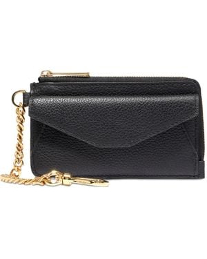 Lancel Portacarte Con Zip - Nero