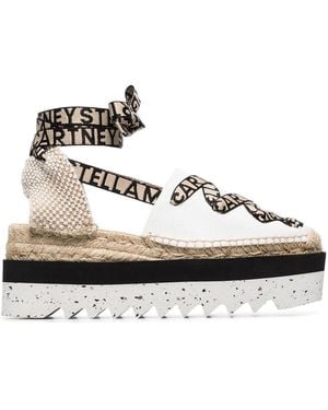 Stella McCartney Gaia Espadrilles Mit Plateau - Weiß