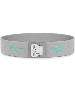 Fpm Milano Butterfly-Clasp Elasticated Belt - Gray