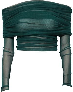 Christopher Esber Veiled Top - Green