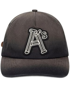 Aries Casquette À Motif Brodé - Black