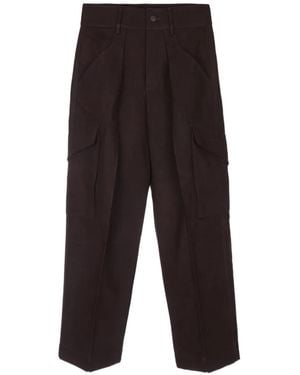 Frankie Shop Oslo Cotton Cargo Trousers - White