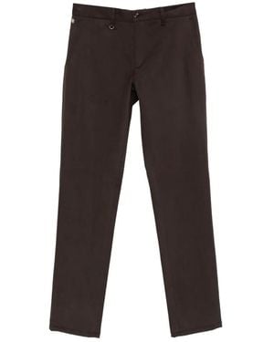 Carducci Straight-Leg Trousers - Black