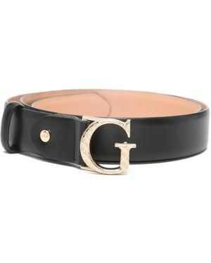 Guess Ceinture À Boucle G - White