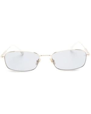 Victoria Beckham Rectangle-Frame Sunglasses - White