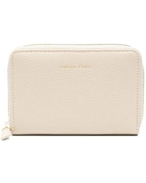 Liviana Conti Zipped Wallet - Natural
