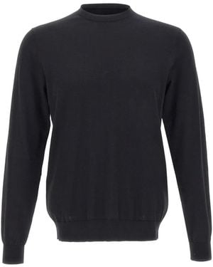 Diktat Ribbed Crew-Neck Sweater - Blue