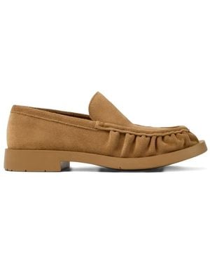 CAMPERLAB Ruffled Loafers - White