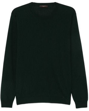 Zanone Jersey Con Cuello Redondo - Verde