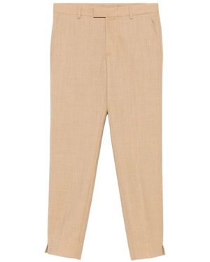 MM6 by Maison Margiela Slit-Cuff Tailored Trousers - Natural