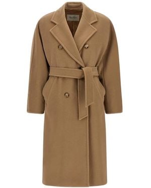 Max Mara Madame 101801 Icon Coat - Natural