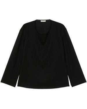 The Row Cattaleya Blouse - Black