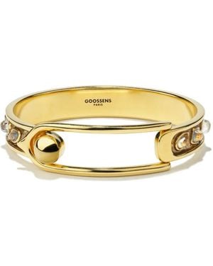 Goossens Logo-Engraved Bracelet - Metallic