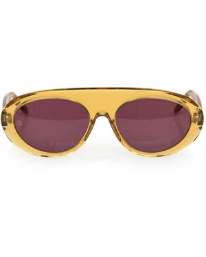 Ottomania Bombardino Oversized-Frame Sunglasses - Purple