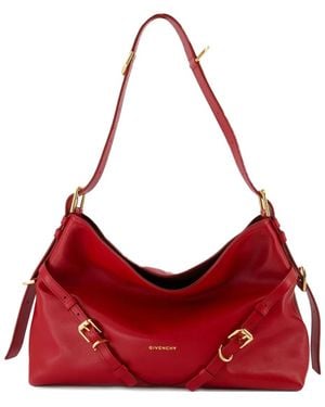 Givenchy Medium Voyou Shoulder Bag - Red