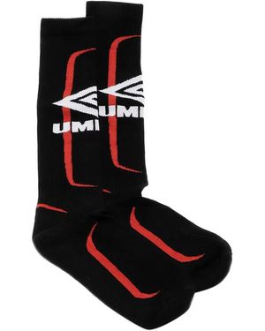 Umbro Calcetines con detalle del logo - Negro