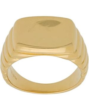 Maria Black Shore Signet Ring - Metallic