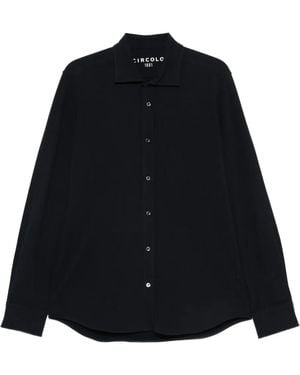 Circolo 1901 Jersey Shirt - Black