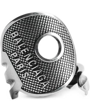 Balenciaga Neverlost Ring - Metallic