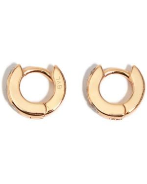 Bimba Y Lola Heart Brass Earrings - Metallic