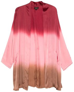 Yavi Tie-Dye Print Jacket - Pink