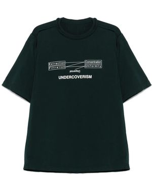 Undercover Logo-Print T-Shirt - Green