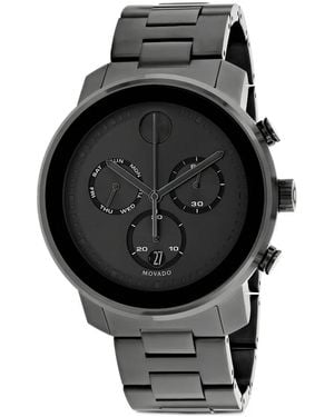 Movado Bold Chronograph 42Mm Watch - Black