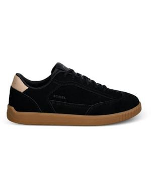 Sorel Ona Drift Sneakers Mit Wildledereinsatz - Schwarz