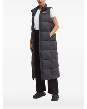 Columbia Quilted Longline Gilet - Blue