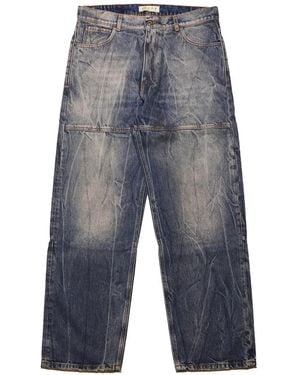 Paura Sofian Panelled Jeans - Grey