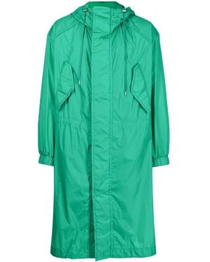 Juun.J Mid-Length Coat - Green