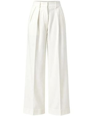 forte_forte Wide-Leg Tailored Trousers - White