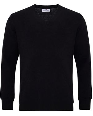 LOJA DAS MEIAS V-Neck Jumper - Blue