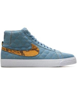 Nike X Supreme Sb Blazer Trainers - Blue