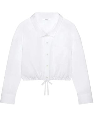 Givenchy Cropped Shirt - White
