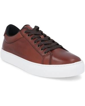 Vagabond Shoemakers Lace-Up Leather Trainers - Brown