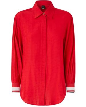 Pinko Button-Down Shirt - Red