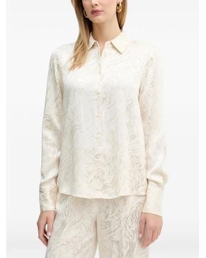 Silvian Heach Blusa Estampada - Blanco