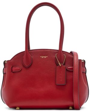 COACH 21 Empire Carryall Tote Bag - Red