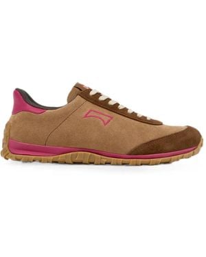 Camper Drift Walk Suede Trainers - Brown