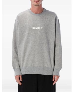 Comme des Garçons Homme crew-neck sweatshirt - Grau