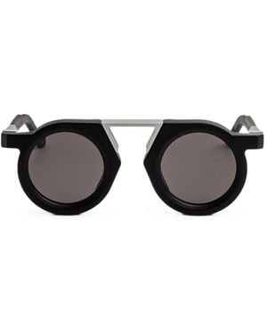 VAVA Eyewear Geometric-Frame Sunglasses - Black
