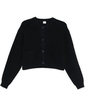 C.T.Plage Button Knit Cardigan - Black