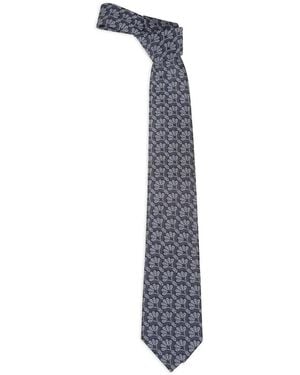 Etro Floral Tie - Blue